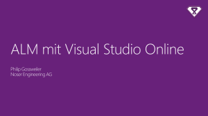 ALM mit Visual Studio Online