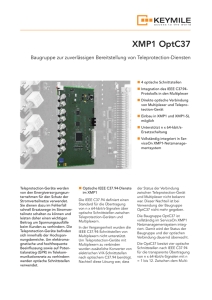 Datenblatt XMP1 OptC37