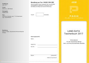 LAND-DATA Taschenbuch 2017