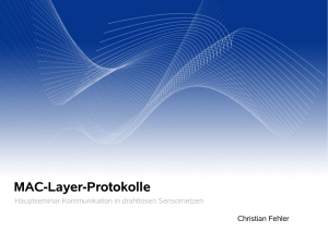 MAC-Layer-Protokolle