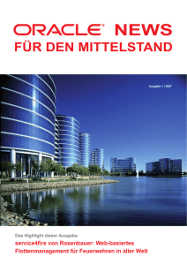 Oracle News für den Mittelstand, Nr. 1