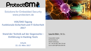 Security und Einführung in Hacking-Tools_L. Dürr