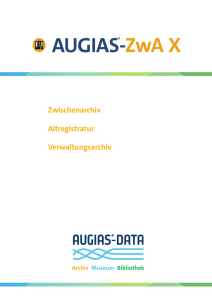 AUGIAS-Zwischenarchiv X - AUGIAS-Data