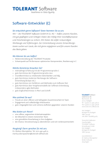 Software-Entwickler (C)