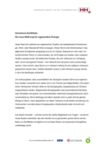 Grünstrom-Zertifikate - BS-Wiki