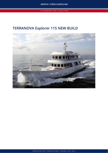 TERRANOVA Explorer 115 NEW BUILD