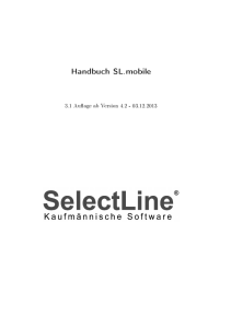 Handbuch SL.mobile