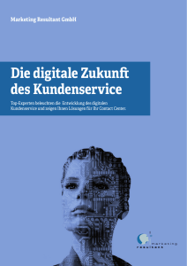 Die digitale Zukunft des Kundenservice