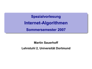 Internet-Algorithmen