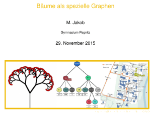 Bäume als spezielle Graphen