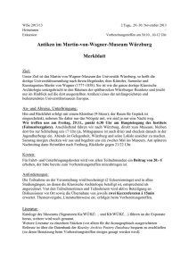 Antiken im Martin-von-Wagner