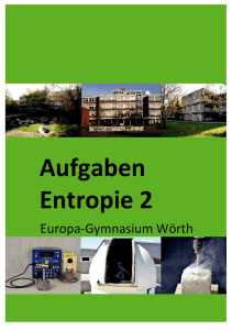 Aufgaben Entropie 2