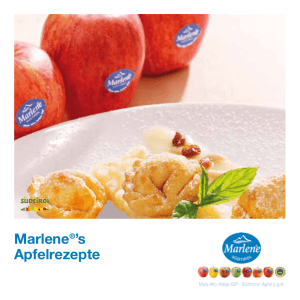 Marlene®`s Apfelrezepte