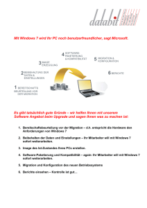 Mit Windows 7 wird Ihr PC noch benutzerfreundlicher, sagt Microsoft