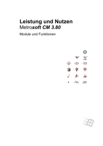 Metrosoft CM Module - WENZEL Metromec AG