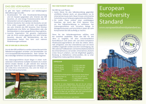 European Biodiversity Standard