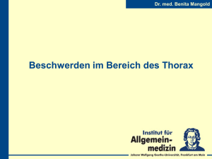 allgmed_Brustschmerz.. - Institut für Allgemeinmedizin, Frankfurt