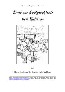 1949-Kleine Geschichte der Schweiz im 2 Weltkrieg