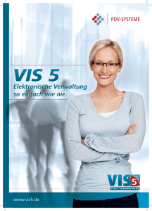PDF | 1.2 MBProduktbroschüre VIS 5 - PDV
