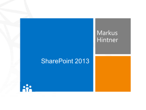 SharePoint 2013 - Global Knowledge