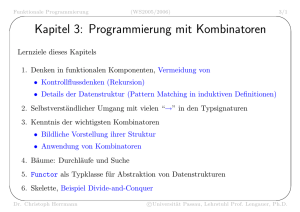 Programmierung mit Kombinatoren - Infosun