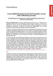Lenovo Mobile Business Group holt Chong
