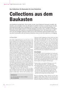 Collections aus dem Baukasten