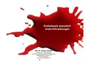 (Endoskopie assoziiert virale Erkrankungen [Kompatibilitätsmodus])