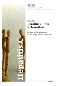 Hepatitis C – wer ist betroffen?