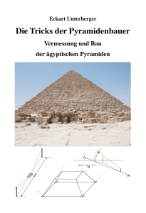 Alternativ - Die Tricks der Pyramidenbauer