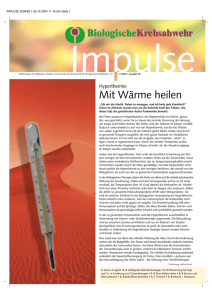 Impulse 4/2004 - Biologische Krebsabwehr