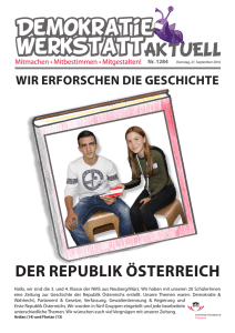 DER REPUBLIK ÖSTERREICH