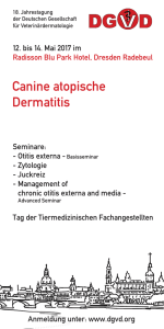 Canine atopische Dermatitis