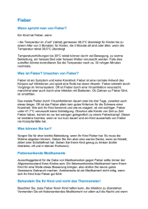 Fieber - Praxis am Lindberg