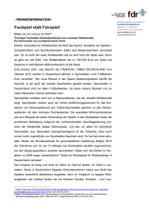 2013_Sportwettenskandal - Thüringer Fachstelle GlücksSpielSucht