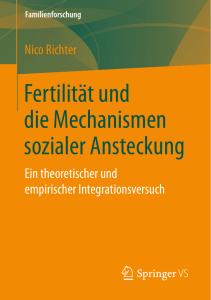 Fertilität und die Mechanismen sozialer Ansteckung