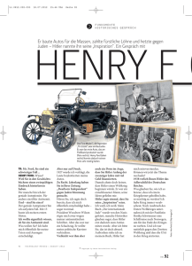 Historisches Gespräch mit Henry Ford