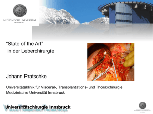 Universitätschirurgie Innsbruck