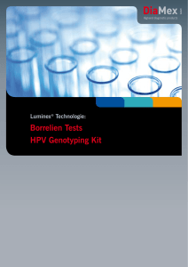 Borrelien Tests HPV Genotyping Kit