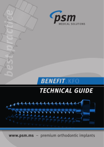 BENEFIT Handbuch  - Ortho