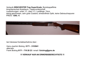 Winchester Trap Super Grade