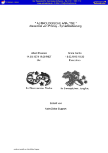 Standard-Version - AstroGlobe GmbH