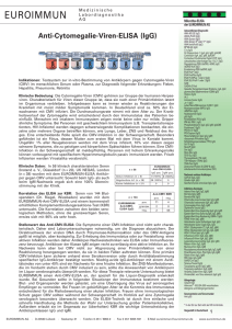 Anti-Cytomegalie-Viren-ELISA