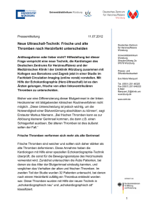 Pressemitteilung - DZHI - Universitätsklinikum Würzburg