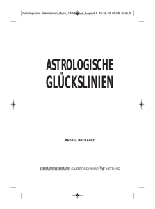Leseprobe - Silberschnur Verlag