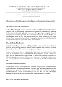 Auflärungsbogen - Radiologen Hildenbrand - Müller
