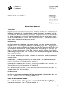 Hepatitis C - Landkreis Esslingen