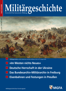 Im Westen nichts Neues« Deutsche Herrschaft in der Ukraine Das