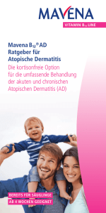 MavenaB12 Ratgeber für Atopische Dermatitis Die kortisonfreie