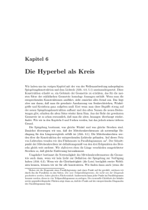 Die Hyperbel als Kreis - Dierck